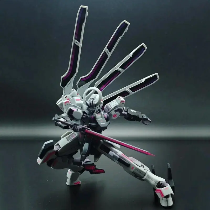 2026 hot itemHG 1/144 Schwarzette The Witch From Mercurys Mech Assembly Model Kits Action Figures Desktop Ornament Doll Boys' Puzzle Toy Gift