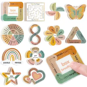 Sensory Strips for  Calming Stickers, 36 count 2 Textured for Mood Calming,  Mindfulness Fidget Sticker for Adult Teen,   at Office & Classroom Desk