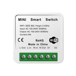 WiFi Smart Switch with App Remote Control and Alexa Voice Control for Smart Home