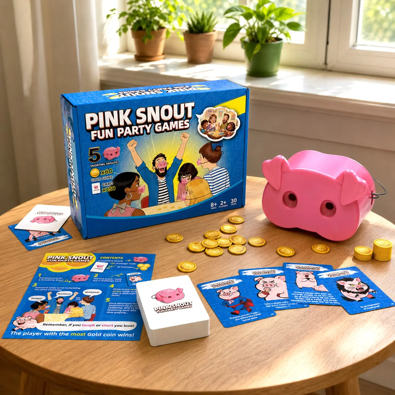 Unbelievable Laughing Party Game Set, Fun Family Game for Kids and Adults, Early Education, Brain Teaser, Multiplayer, Ages 8+