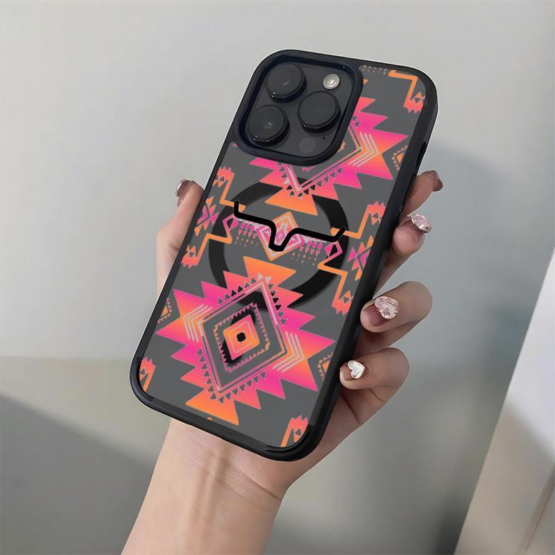 Aztec Pattern Phone Case Tribal Geometric Style for iPhone 17 16 15 14 13 12 11 Plus Pro Max. A8