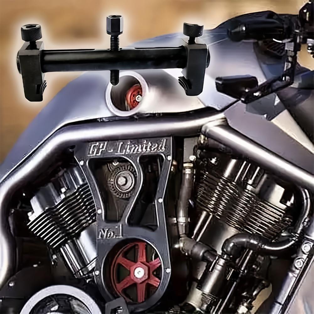 ‌ Adjustable Crankshaft & Power Steering Pump Pulley Removal Tool - 2025 Upgraded Design with Adjustable Arms Engine Parts Ratchet Combination Wrenches