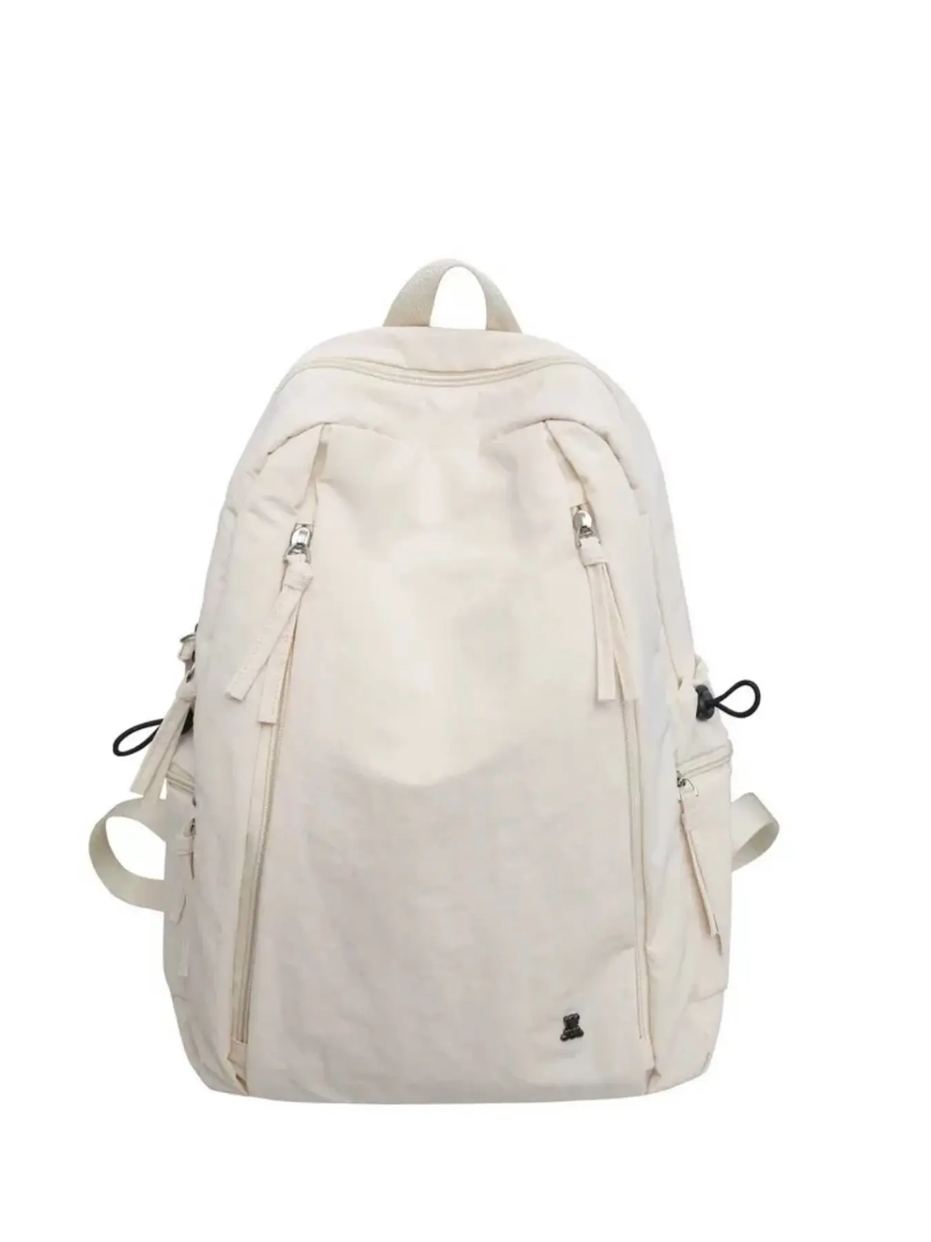 Fashionable Nylon Backpack, Lightweight and Durable, Versatile Use, Convenient Pockets, Ideal for School, Travel, Work, Weekend Outing, Simple and Stylish
