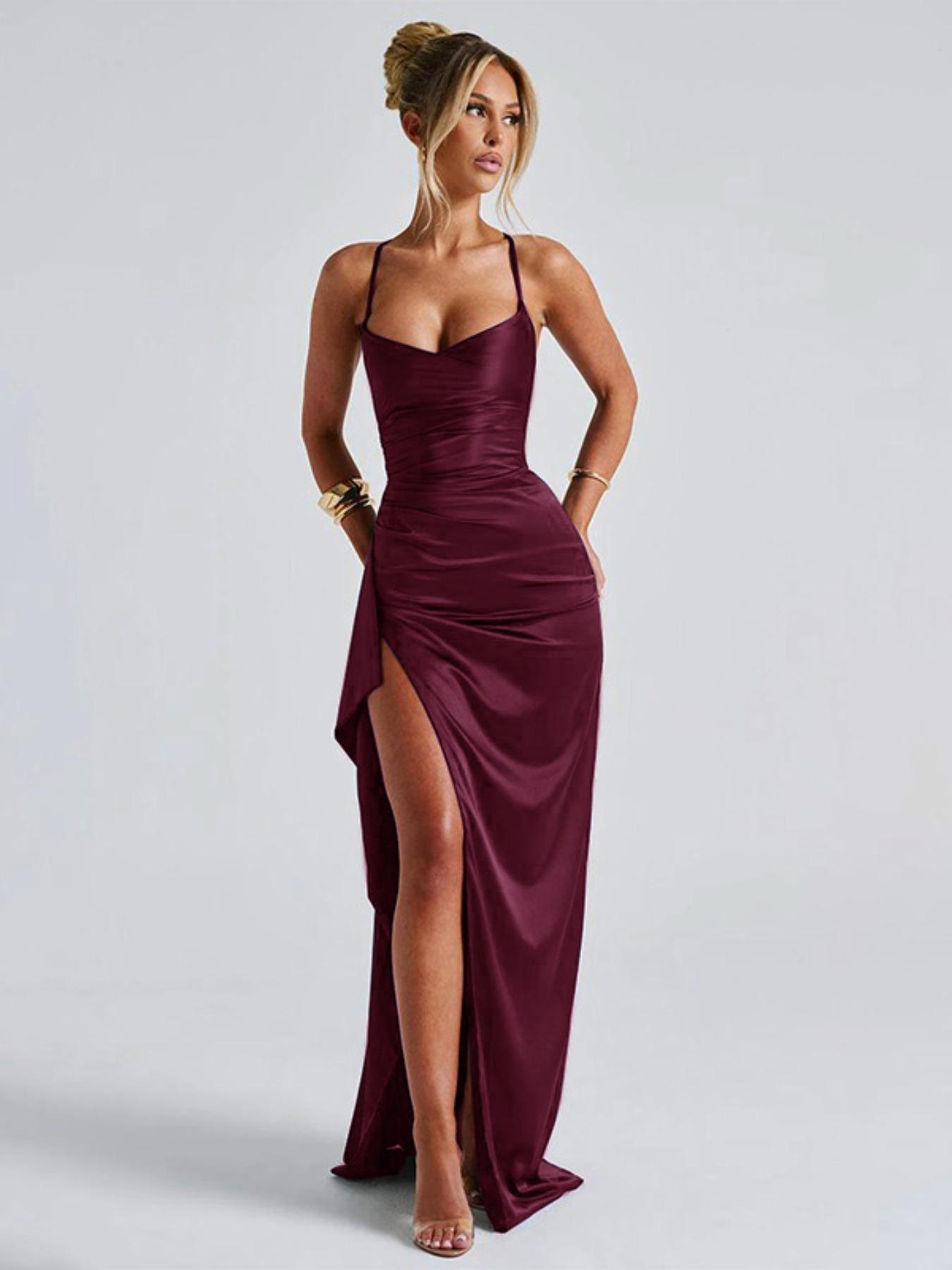 open lace back dress Velvet Cami Mini Dress – Ragstock main image 0