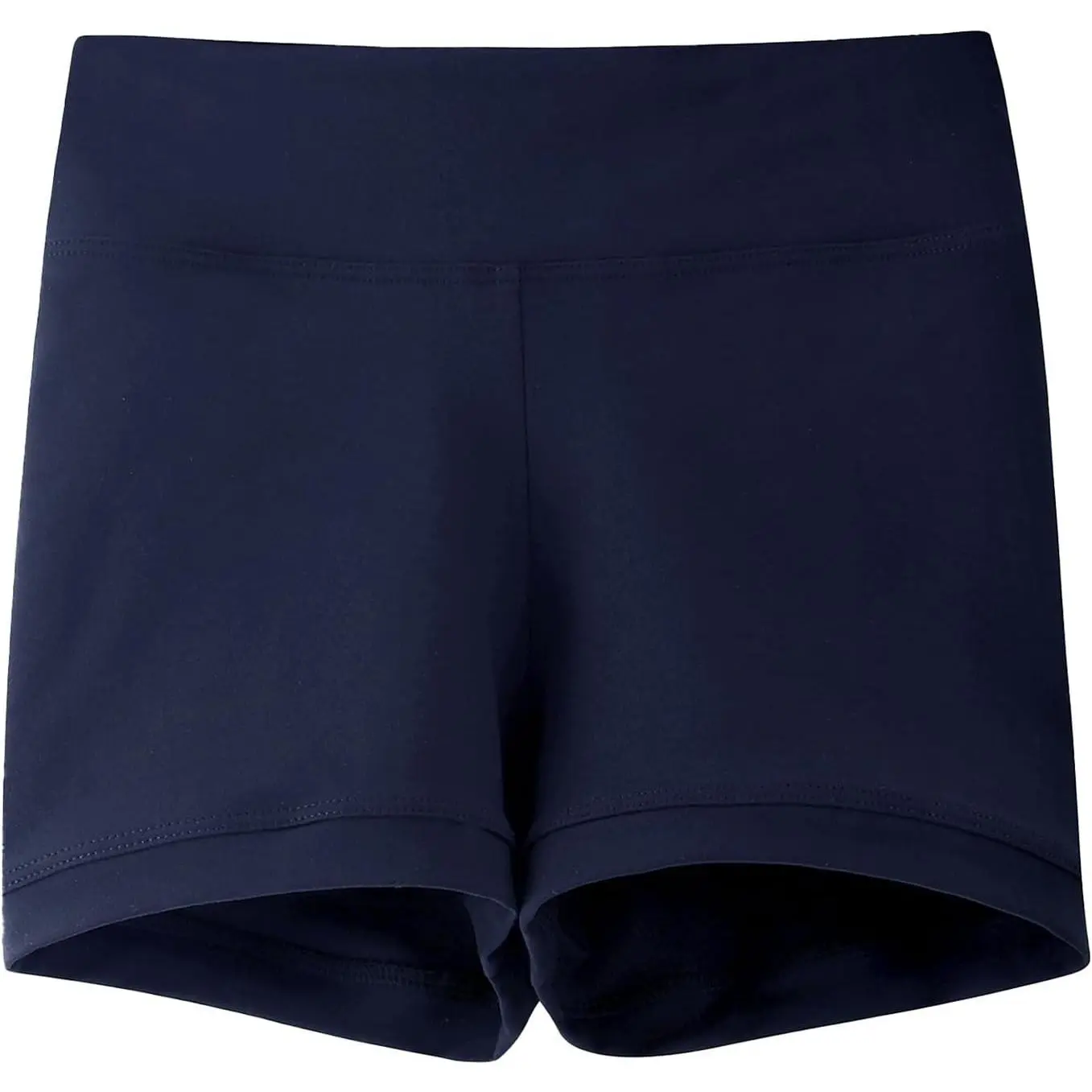 Girls Dance Shorts for Ballet Cheer Gymnastics Tumbling | Stretch Spandex Shorts,Heavier Fabric,Non See-through,Longer Coverage Cut, Double Layer Wide Waistband, Anti-Roll Hem.