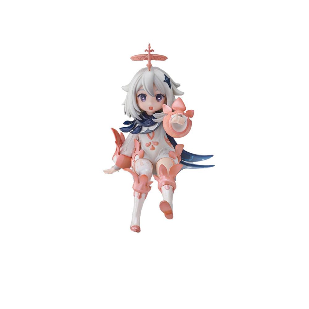 16CM Anime Game Genshin Impact Figure Paimon Sitting Position Anime Model Toys Gifts Collection Decoration Ornaments PVC