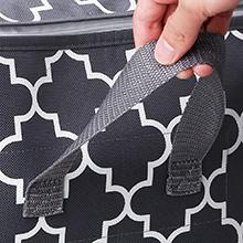 Storage Bags [3 Pack/100L] Large Blanket Clothes Organization and Storage Containers for Comforters,Bedding, Foldable Organizer with Reinforced Handle, Clear Window, Sturdy Zippers,Gray