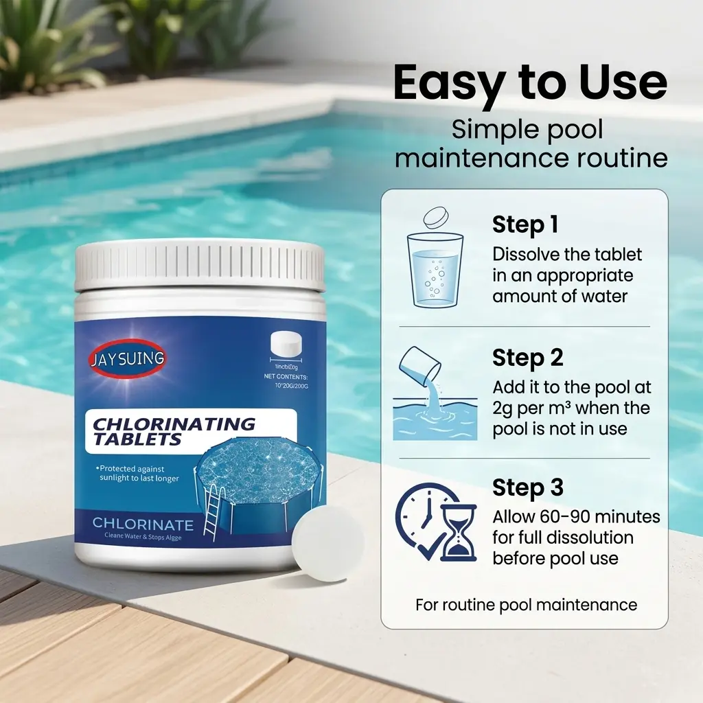 Pool Surface Cleaning Tablets, Fast Dissolving Effervescent Cleaning Tabs for Pool Tile, Spa Tub, Hot Tub Surfaces, Waterline Residue, Scale Buildup, Stains, Pool Accessories and Daily Backyard Pool Maintenance Use
