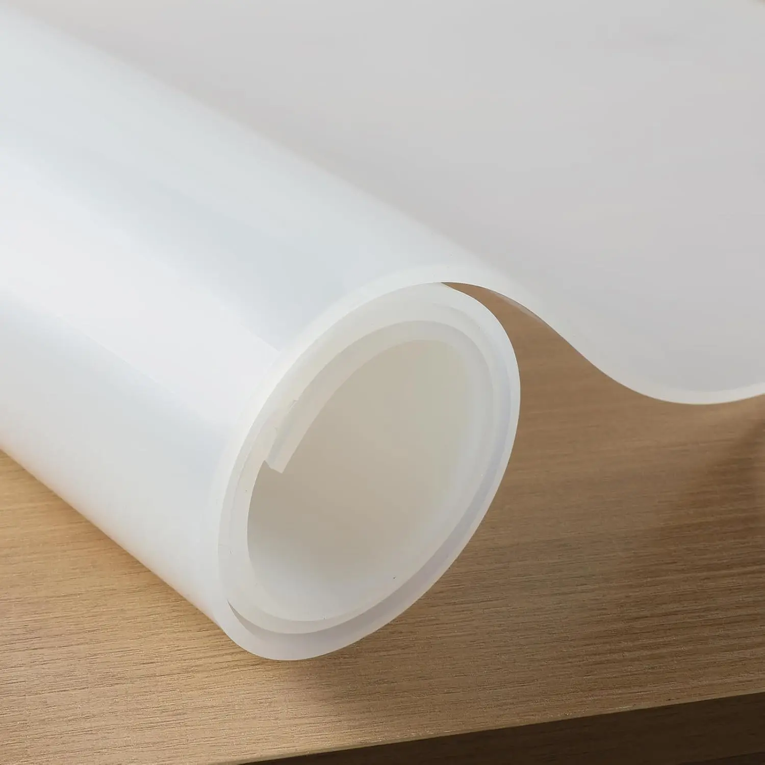 Translucent Silicone Rubber Sheet 12" x 12" x 1/8" High Temperature Resistant Mat for DIY Gaskets Pads Sealing Cushion Microwave Oven Protection