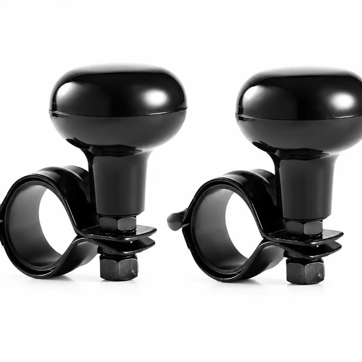 New Car Steering Wheel Assist Ball, 2-Piece Rotating Knob, 360-Degree Rotation, for Cars, Trucks, Tractors, Boats, Golf Carts