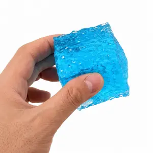 Ice Cube Squishy Honeycomb Grass Ball Mochi Toy Stress Relief Squeeze Fidget Sensory Toy for Kids Adults Relaxation