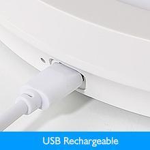 9" Battery Operated Ceiling Light, Motion Sensor Rechargeable Wireless LED Ceiling Light with Remote, Versatile Lighting Dimmable Indoor Overhead Lamp for Hallway, Living Room