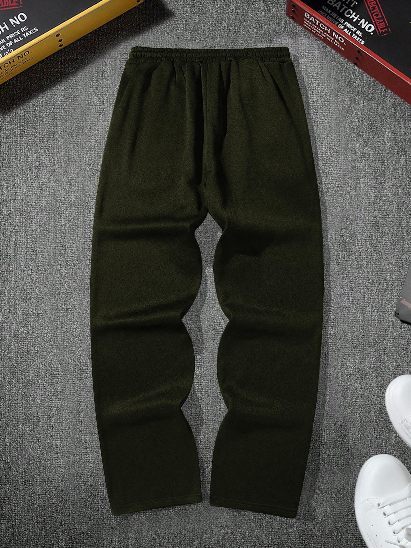Unisex Men's Lightning Print Drawstring Waist Sweatpants, Casual Regular Fit Pocket Jogger Pants, Casual Streetwear Trousers, Casual Street Trousers for Daily Wear, Fashion Men's Bottoms for All Seasons, Casual Comfy Trouser