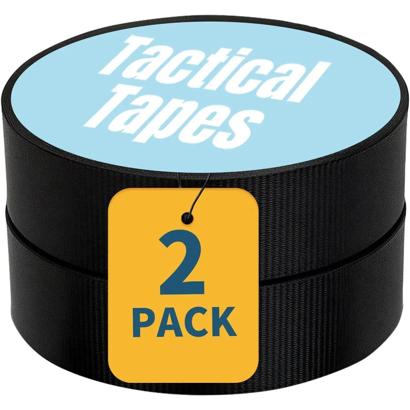2 Pack Tactical Goon Grip Tape for Guns, Handgun, Pistol, Rifle - 1 Inch x 27.34 Yards Multipurpose Tape for Hockey, Sport Handle, Gardening Tools