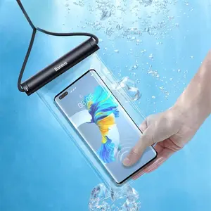 Baseus IPX8 Waterproof Phone Bag Case For IPhone 13 12 Samsung Xiaomi Universal Swimming Underwater Diving Phone Pouch Bag Case