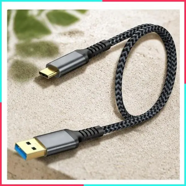 10Gbps Android Auto USB C Cable 1.5FT 3A USB 3.1 Gen 2 Fast Charge Data Transfer CarPlay Cable Compatible with iPhone 17 16 15 Pro Max Samsung T7 Galaxy S23 S22 Ultra Note 20 SSD