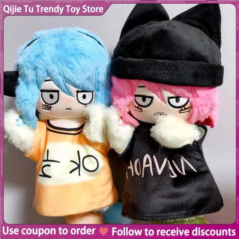 Ranfren Randall'S Friend Nyen Nyon Fan-Made Genuine Plush Hand Puppet Doll Cute Anime Girl Gift Holiday Surprise Collectible