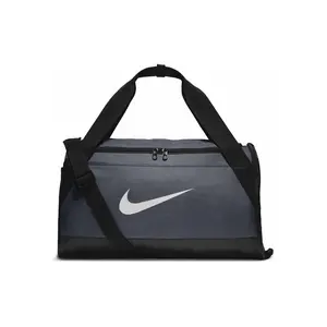 Nike Training Gym Bag for Men and Women – Polyester Crossbody Travel and Fitness Bag in Gray