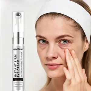 15ML Instant Firming Eye Cream, Rich in Peptides, Retinol, Organic Coffee Beans, Niacinamide, Brightens and Smooths Skin, Tightens and Refreshes