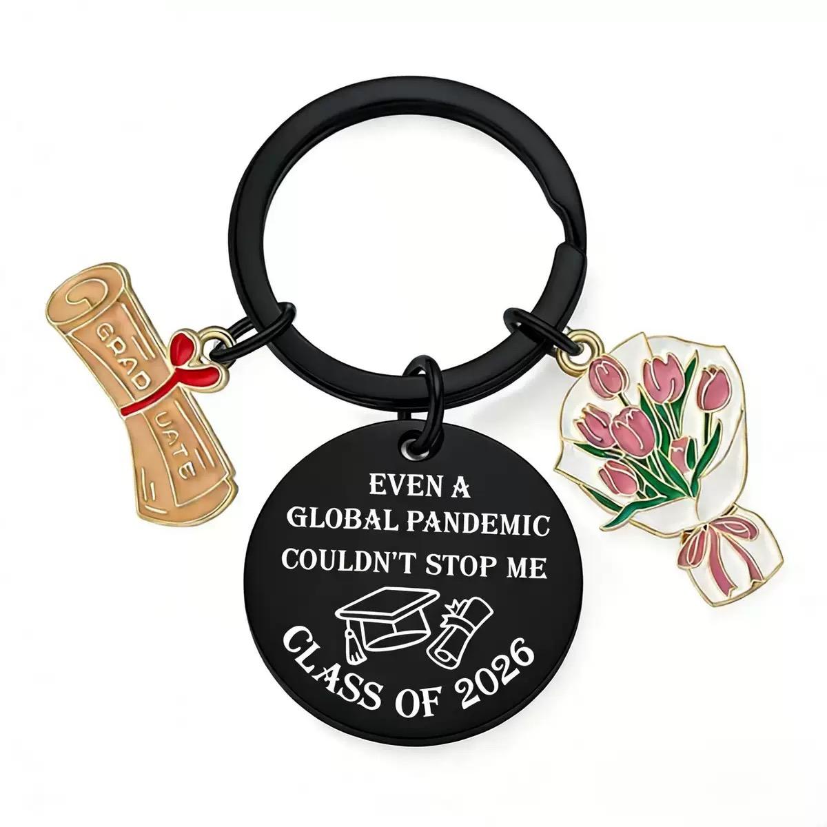 Class of 2026 Graduation Keychains never gave up Keyring GraduationParty Favors Gifts