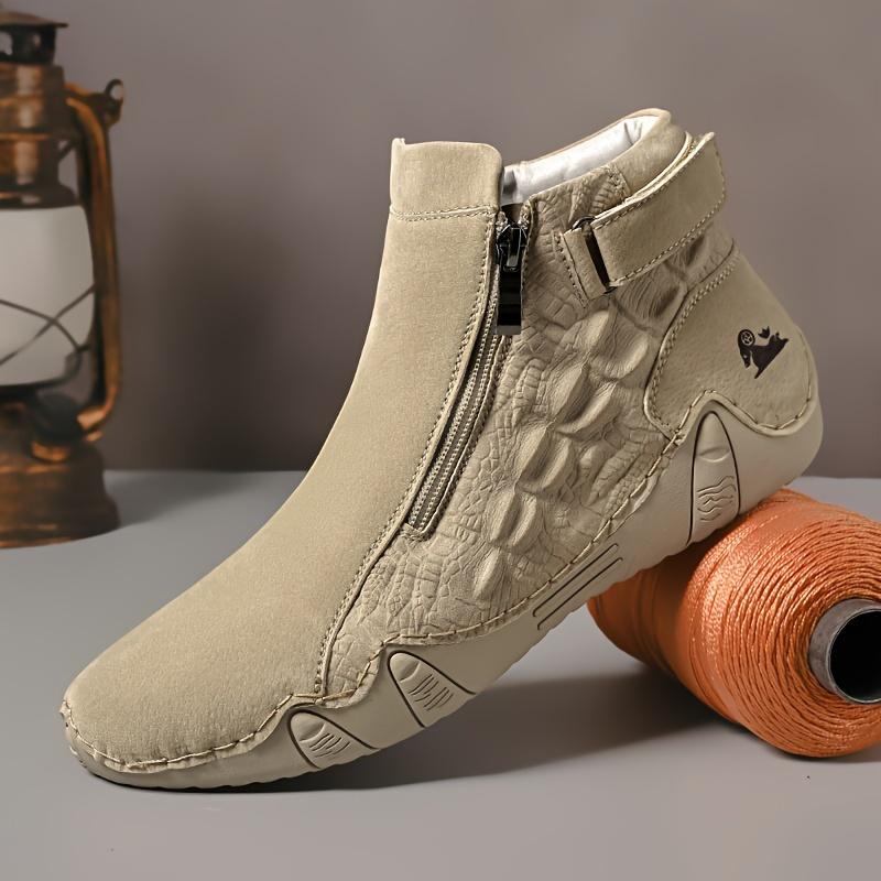 Trendy Plus Size Fashionable Outdoor Anti-Slip Warm And Comfortable Casual Business Handmade Bean Driving Men'S Shoes Men'S Slip-On