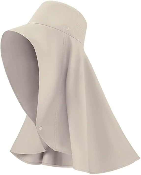 [Mother's Day Gifts]Summer Outdoor UV Protection Sun Hat for Women, Neck Flap Beach Cap, Lightweight & Breathable Wide Brim Design