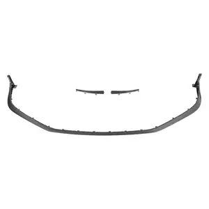 3-Piece Dry-Carbon Fiber Front Lip Replacement, Car Exterior Accessory Compatible with 2017-2019 Porsche 911 991.2 GT3