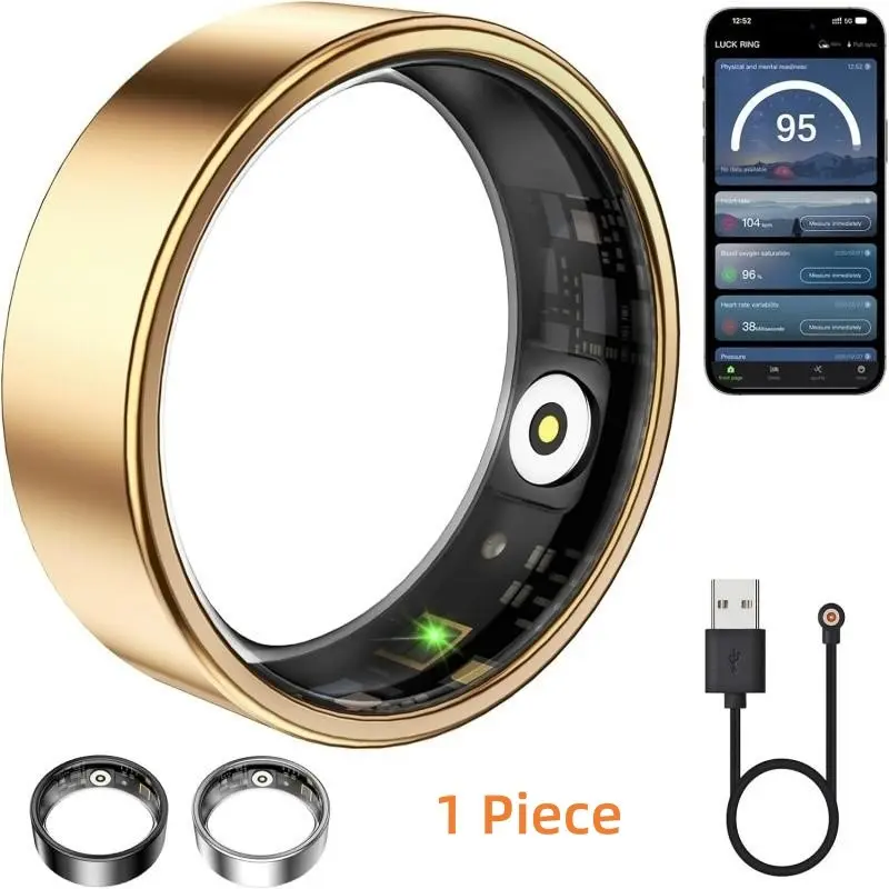 Multifunctional Smart Band, Fitness Tracker, Step Counter, Multiple Sports Modes, Remote Photo, IP68 Waterproof, Smart Ring, Fitness Wearable, Smart Wearable Devices, Electronic Gadgets