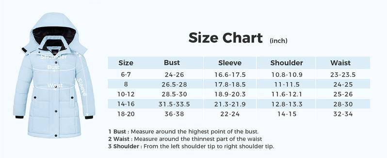 Kids' Winter Coats Hooded Outerwear Puffer Jacket