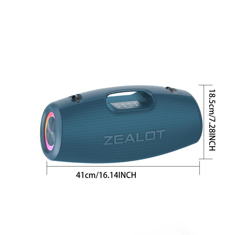 ZEALOT S78 Wireless Speaker, 100W Portable Waterproof Subwoofer ZEALOT S78 Wireless Speaker, 100W Portable Waterproof Subwoofer