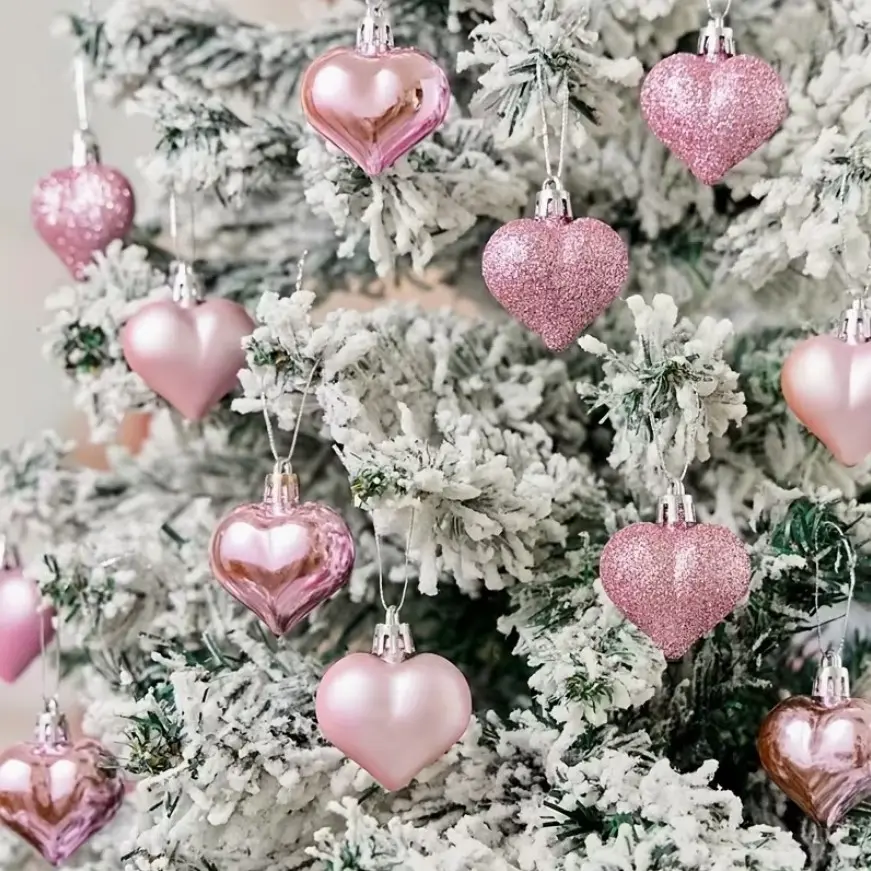 Transparent Christmas Ornaments Set, Shatterproof Decor Balls for Christmas Tree, Home, Office, Perfect for Christmas Parties and Weddings