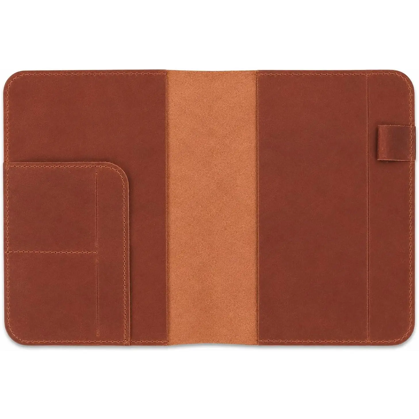 Leather Journal Cover | (5.75"x8.25") Notebook Medium A5 | Refillable Cahier | Leather Bound Journal cover for Travelers Writers |  for Anyone :: Tan