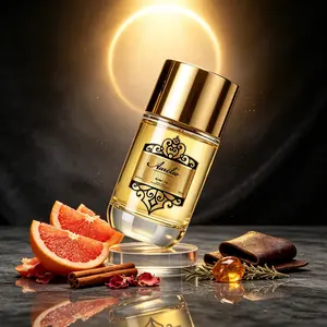 Men's Spicy Woody Eau de Parfum 100ml – AURELIA, A Long-Lasting Blood Orange Cinnamon Perfume, Confident Fragrance, Regal Gift Scent