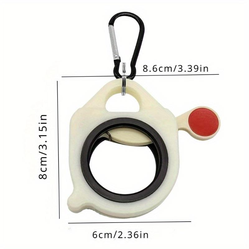 Zip Tie Organizer ABS Automatic Zip Ties Holder Keeper for Cable Tie Organizer, Portable Compact Hardware Tools, Storage and Finishing