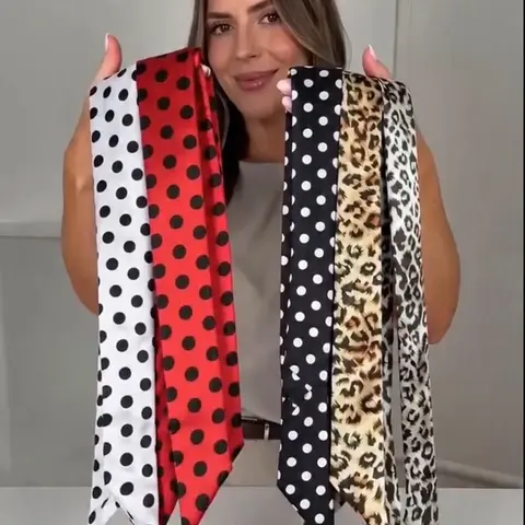 5 Pcs Boho Leopard Print Hair Styling Accessories Set, Geometric Dot Design, Versatile Summer Holiday Hairbands for All Seasons, Fashionable & Multi-Use, Head Bands, Hair Style Accessory