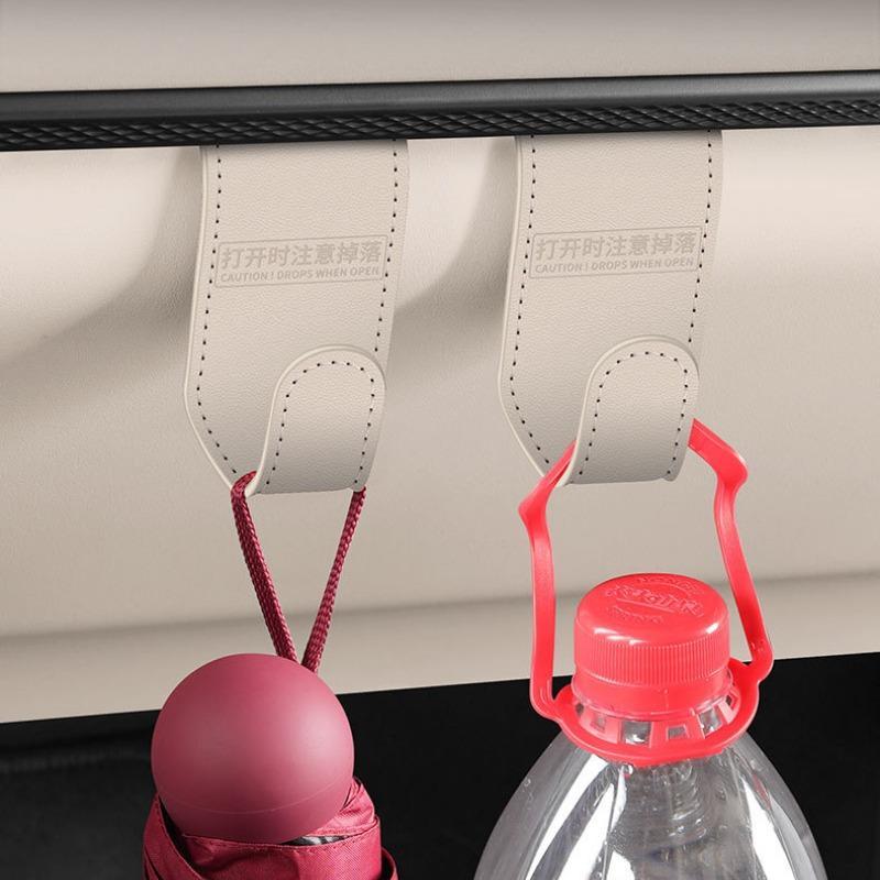 Car Passenger Seat Glove Box Hook, Anti-Scratch Vehicle Storage Hanger for Handbags, Wallets & Umbrellas – Universal Interior Organizer Suitable for SUVs, Sedans and Trucks