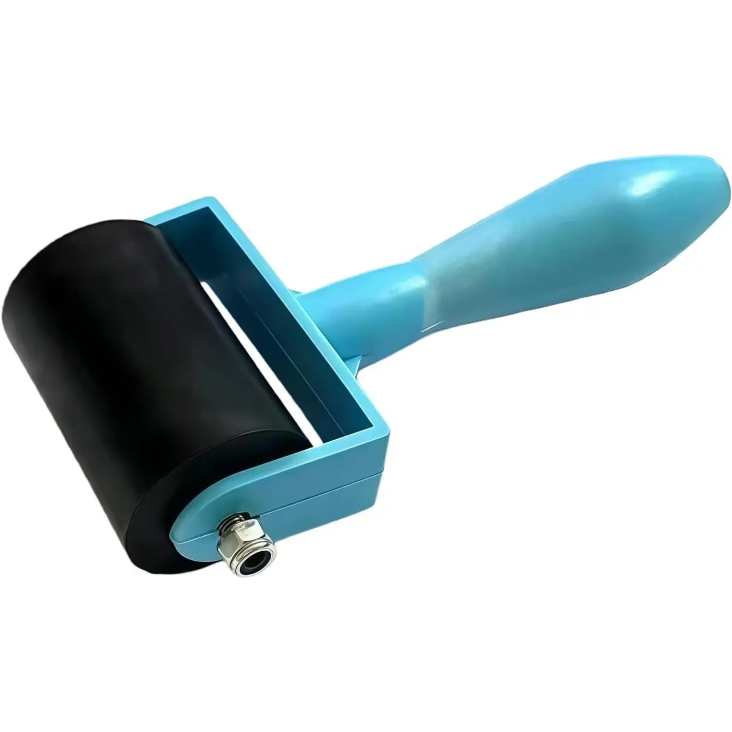 1 count Blue  Painting Roller Tool, Art Roller Pressing Tools Plastic  Painting Sticking Roller for  Painting Tools, Application Tools,House  Rollers