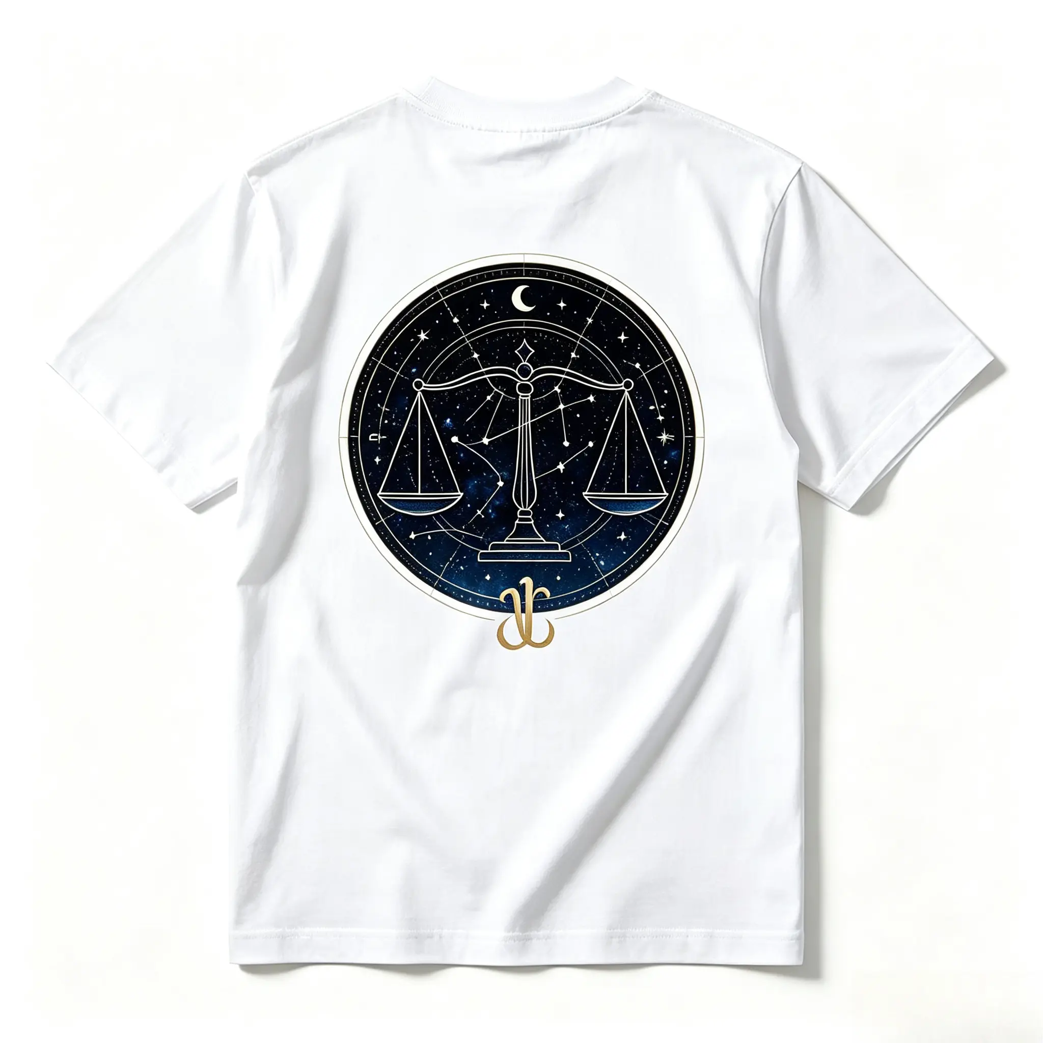 Oversized Libra Zodiac Star Constellation Graphic T Shirt, Comfort Cotton Fashion Outfit, Cute Valentine Gift For Him Her, Perfect Holiday Present For Lovers Family Friends