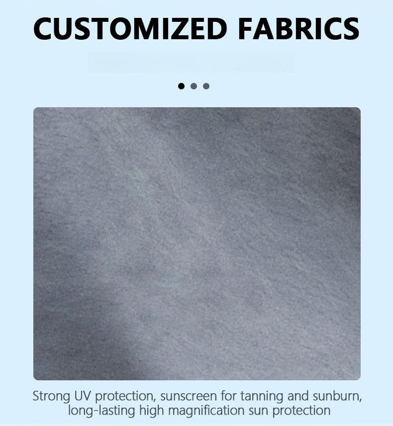 Unisex UPF50+ Sun Hat Waterproof Adventure Fishing Cap with Detachable Neck Flap Breathable Quick Dry UV Protection Wide Brim Lightweight Outdoor Boonie Hat Hiking Camping Gardening Hunting Beach Travel Summer Casual All Day Sun Safe Headwear for Men Wome