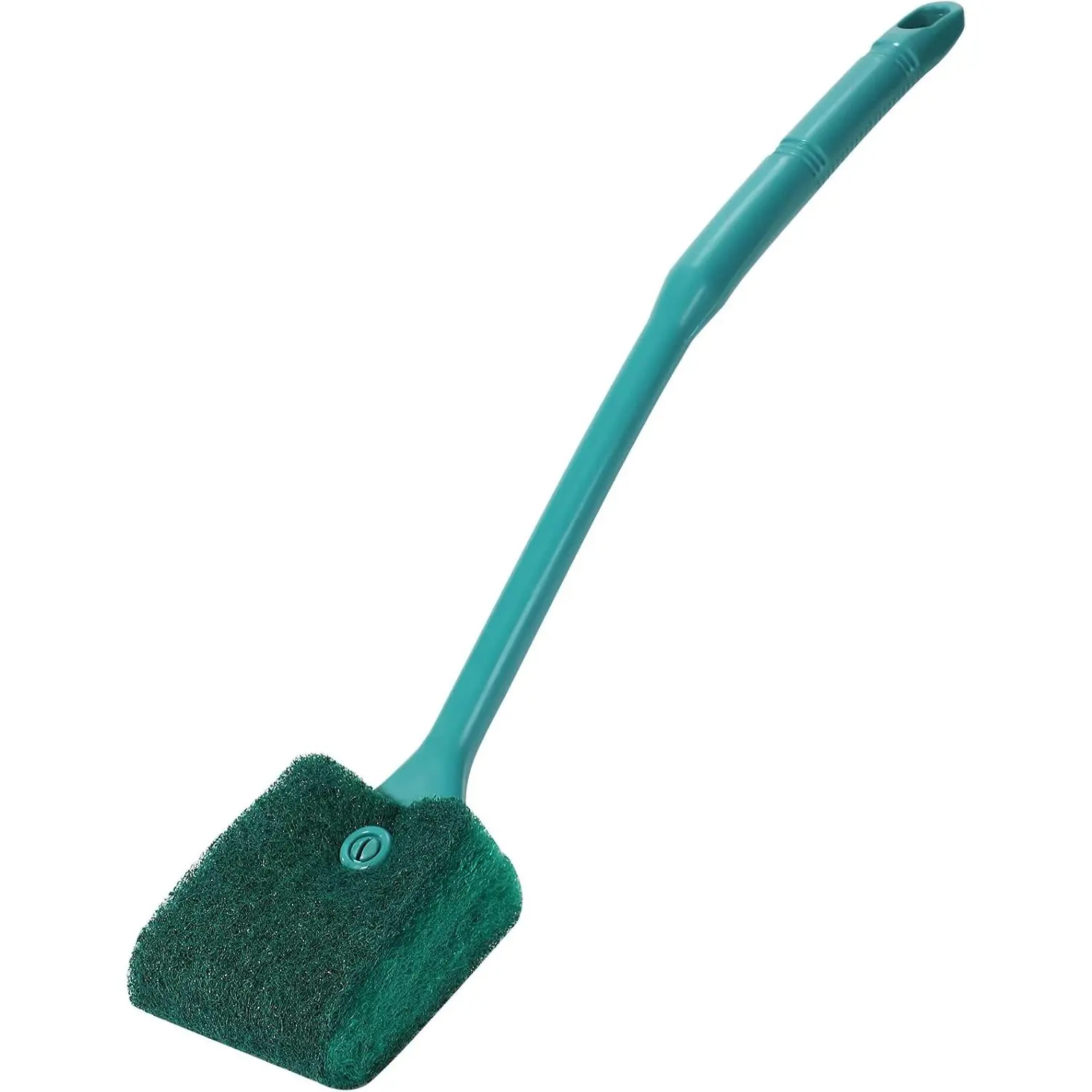 Fish  Cleaning Tools, Aquarium Double Sided Sponge Brush, Algae Scraper Cleaner with Long Handle