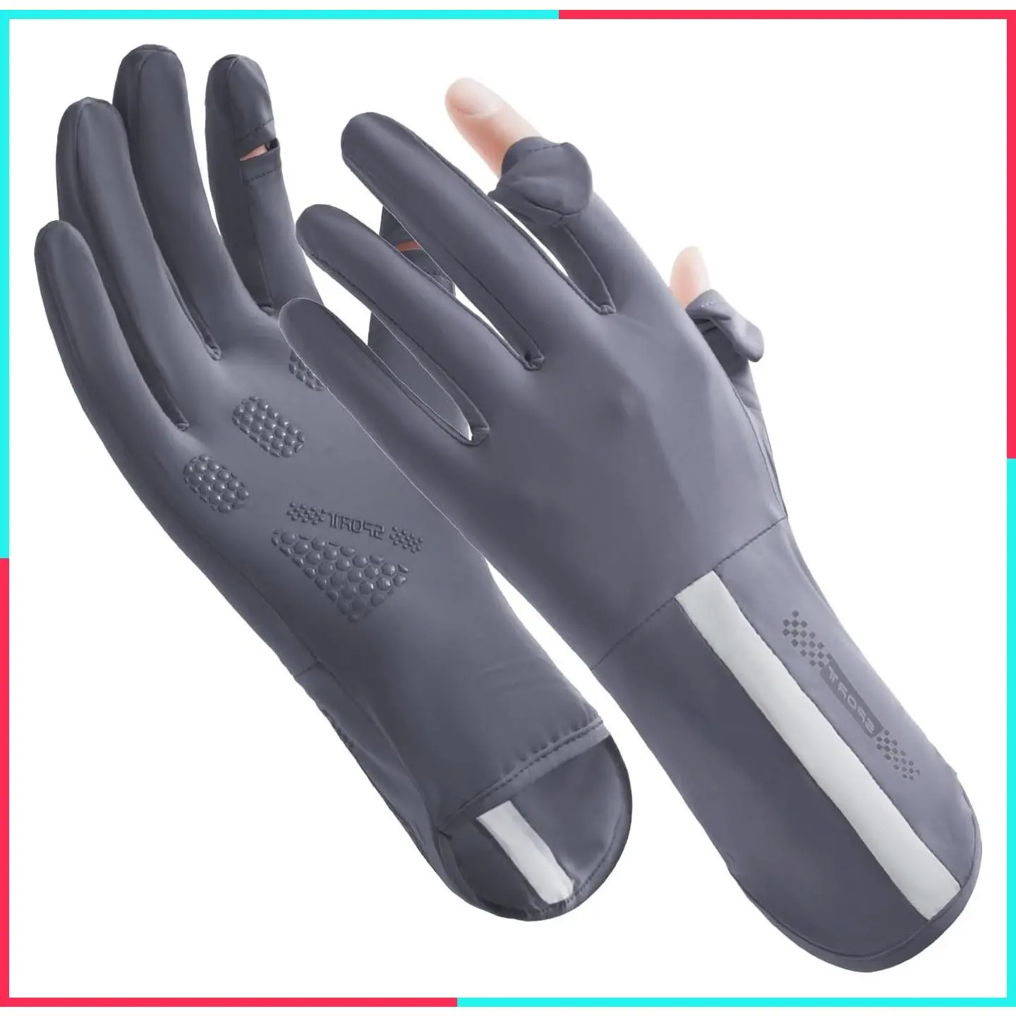 Women's UV Protection Driving Gloves, Touchscreen Full Finger Sun Gloves