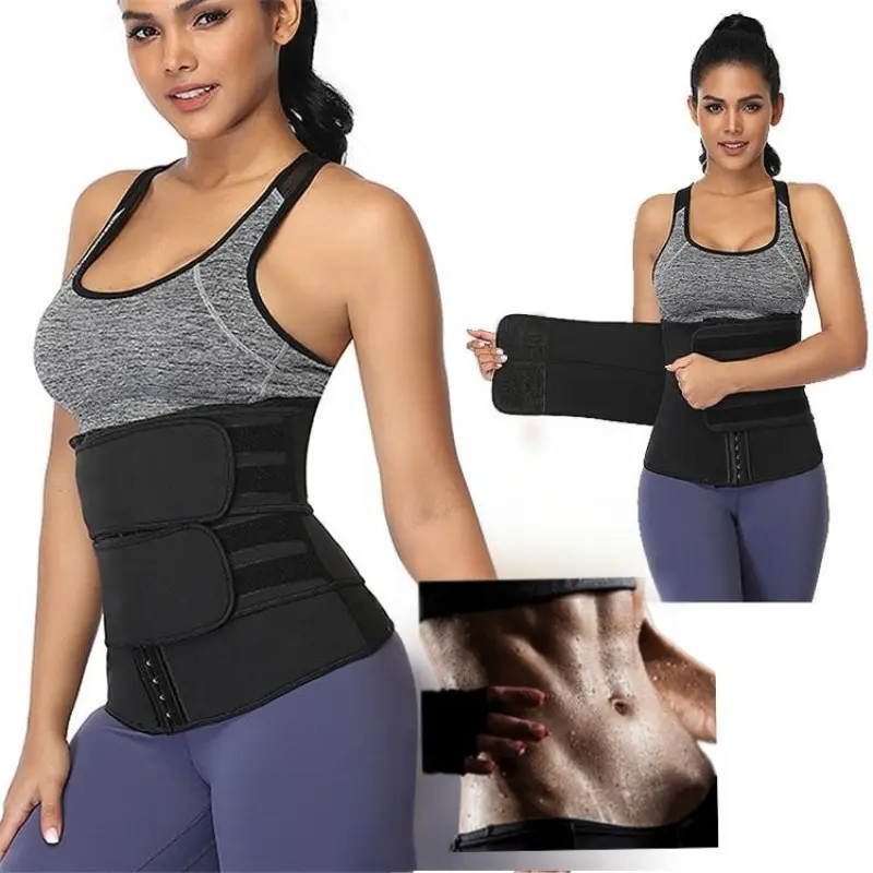 Women's Waist Trainer Belt, Waist Cincher for Fitness, Body Shaper Sports Belt, Compression Fit Shapewear, Buy One Size Up, Ideal for Workout & Exercise