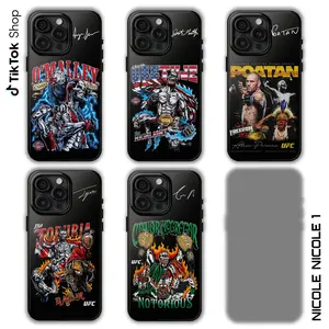 Men's UFC Freedom 250 Signature Phone Case, The Championship Freedom Phone Cover, Fight Night Suitable for iPhone 17-11 Pro Max/Plus and  Samsung Galaxy S23-25
