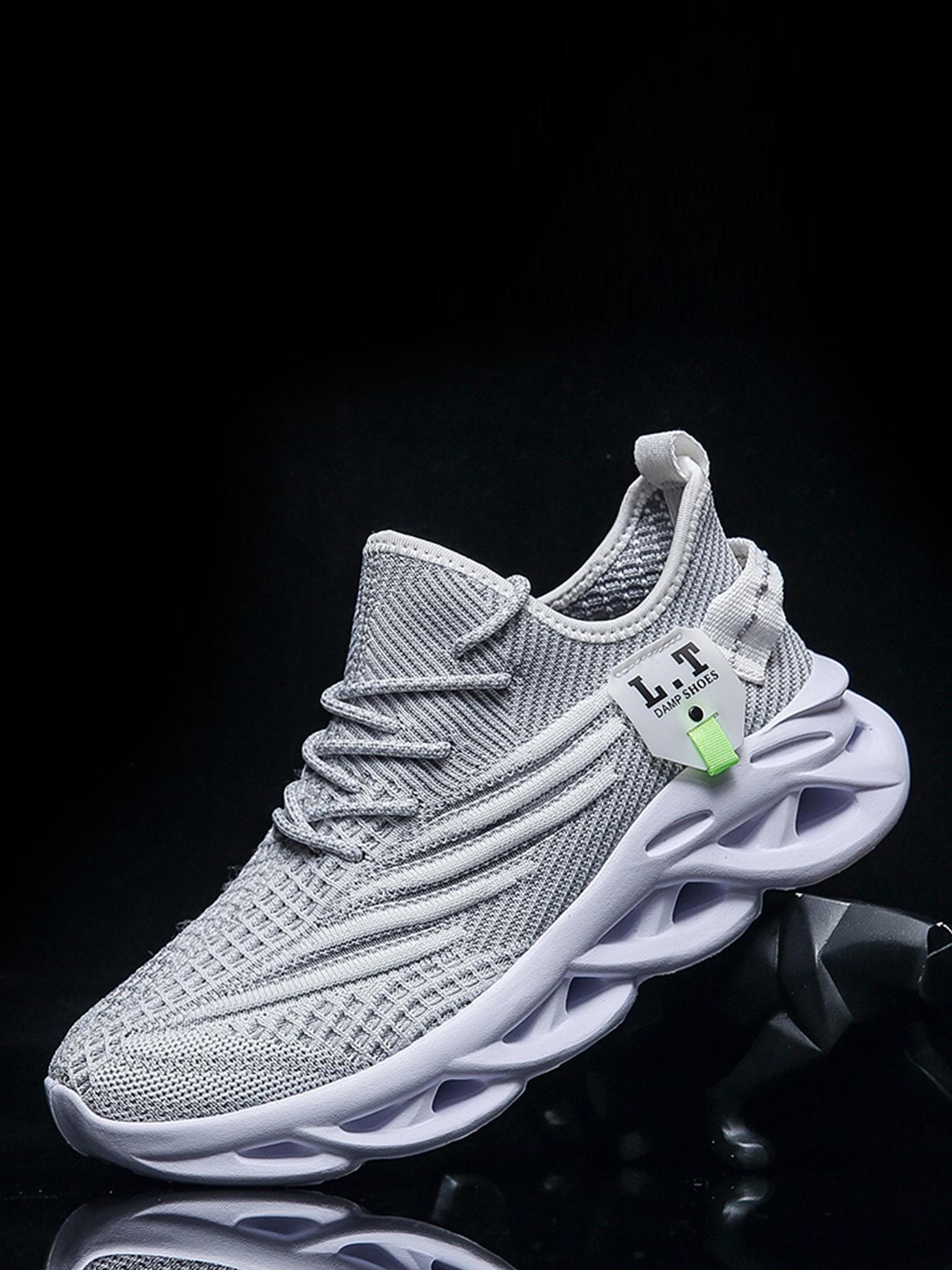 Men's 2024 New Mint Mambo Color Casual Lace Up Low Top Sneakers As Gift, Lightweight Breathable Comfortable Sports Running Shoes for Daily Wear