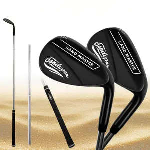 2026 latest model golf club, stainless steel black sand wedge with full groove, available in 52, 56, 60 degrees