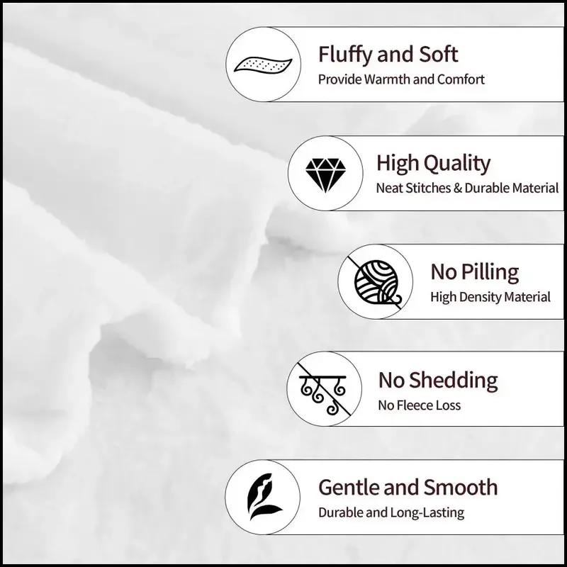 Miffy Cartoon Blanket Featuring Adorable Rabbit Design Soft Comfortable Polyester Fabric Skin Friendly Machine Washable for All Seasons