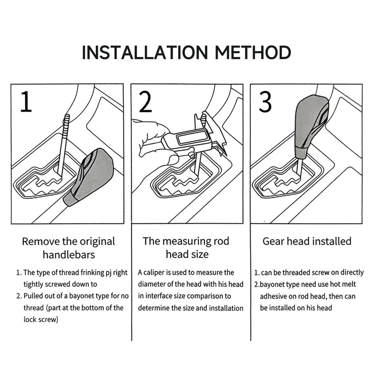 Car Manual Gear Shift Knob, Interchangeable Knob, 5 Speed Car Crystal Touch Sensor LED Light Shift Knob, Car Interior Accessories for Vehicle Decoration