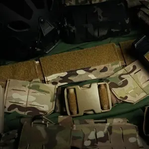 Dmgear Modular Tactical Belt, Camouflage Design, Detachable Waistband, Quick-Release Mechanism, Ideal for Wargame Activities，，durable accessories，comfortable ，sports accessories