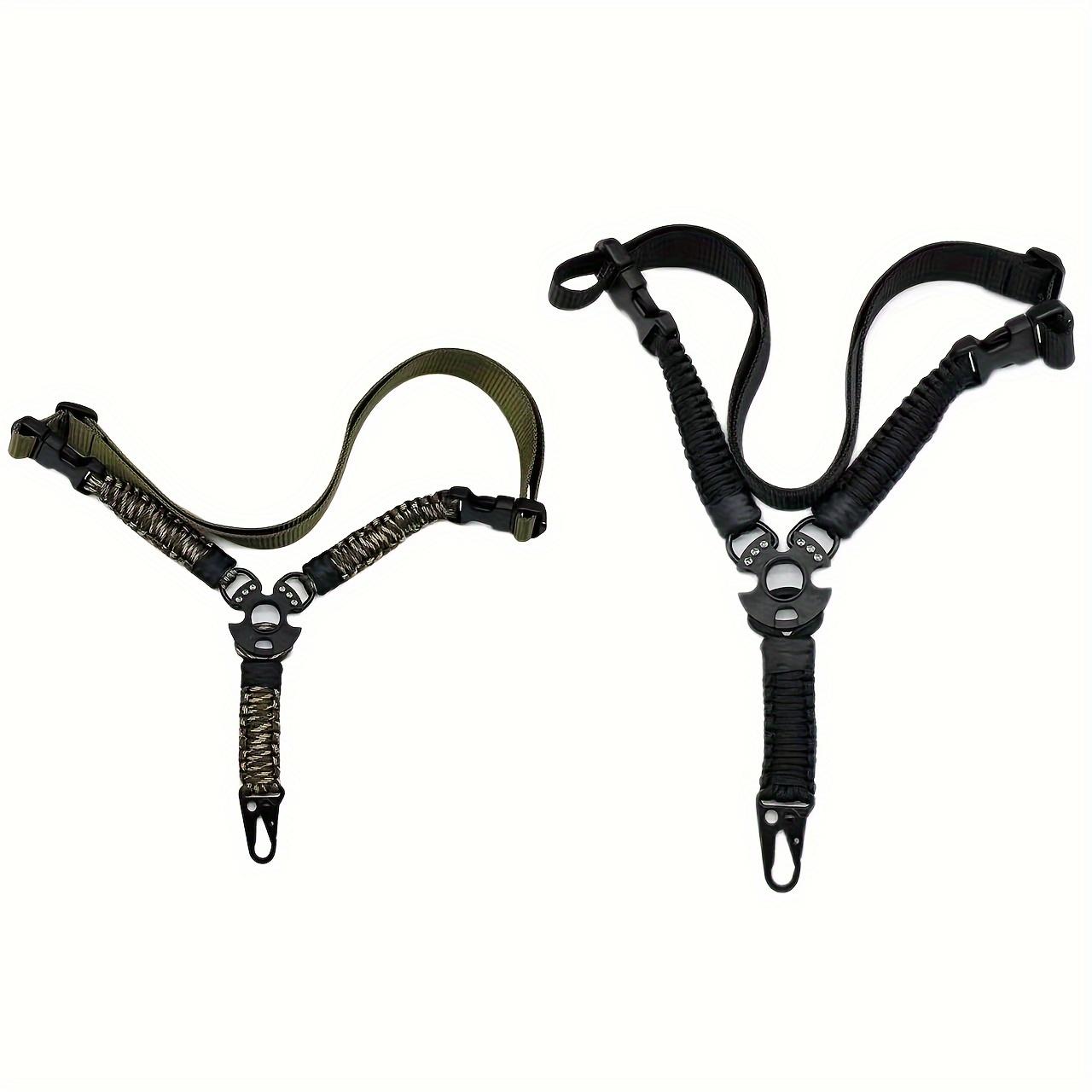 Outdoor Hunting Nylon Quick Release Single Point Slings,  Snap Accessories, Hunting Tool Use Tactical Nylon Quick-Release Single-Point Sling |   Hunting Tool Accessory with Adjustable Buckle - Durable Camo Pattern & Zero Slips