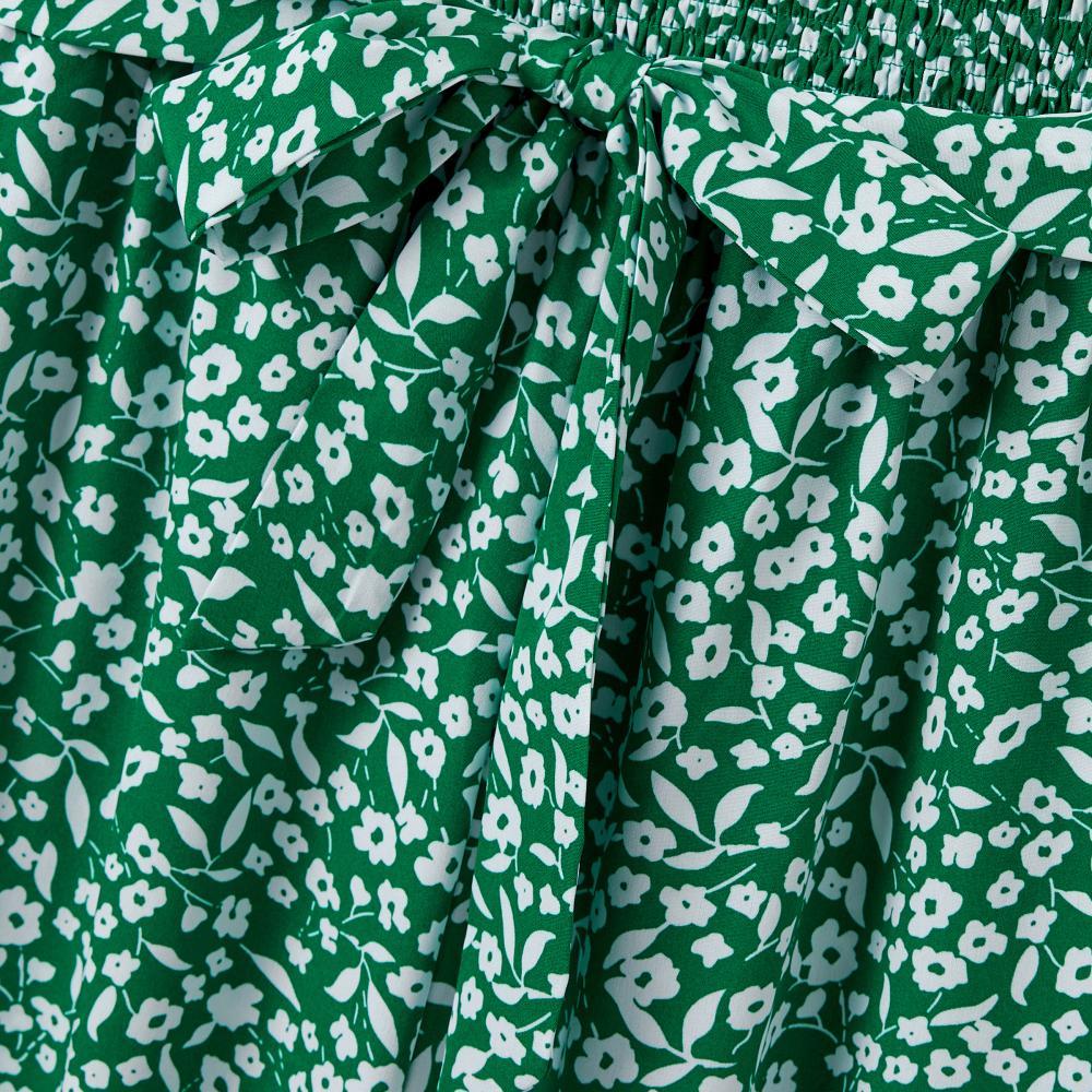 PatPat Matching Floral Print Green Smocked Strap Jumpsuits for Mommy and Me PatPat Matching Floral Print Green Smocked Strap Jumpsuits for Mommy and Me